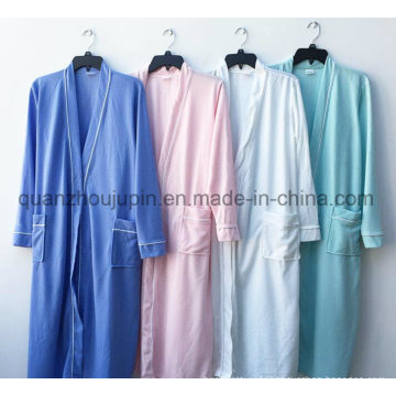 Peignoir d&#39;hôtel en polyester coloré de vente chaude OEM